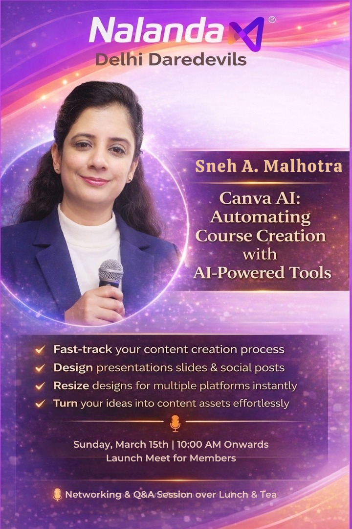 Canva AI Masterclass — Automating course creation